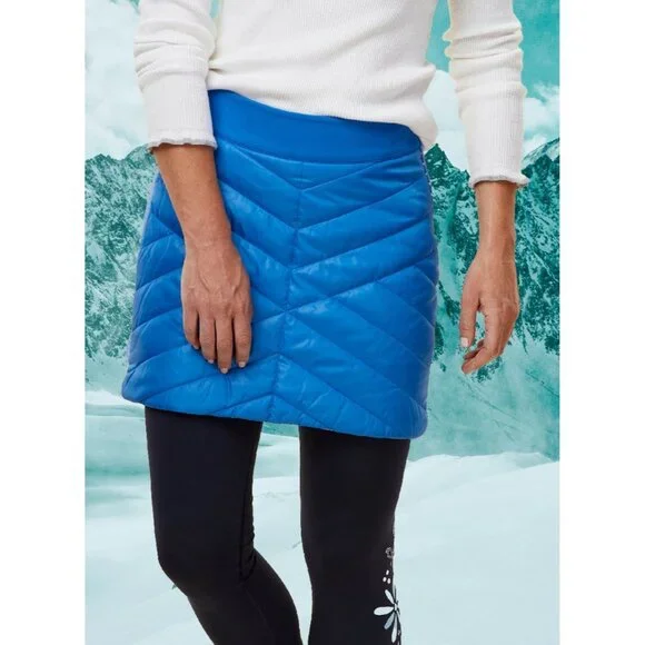NWT Krimson Klover Carving Insulated Skirt Women's Medium MSRP$149 Blue - Picture 8 of 17
